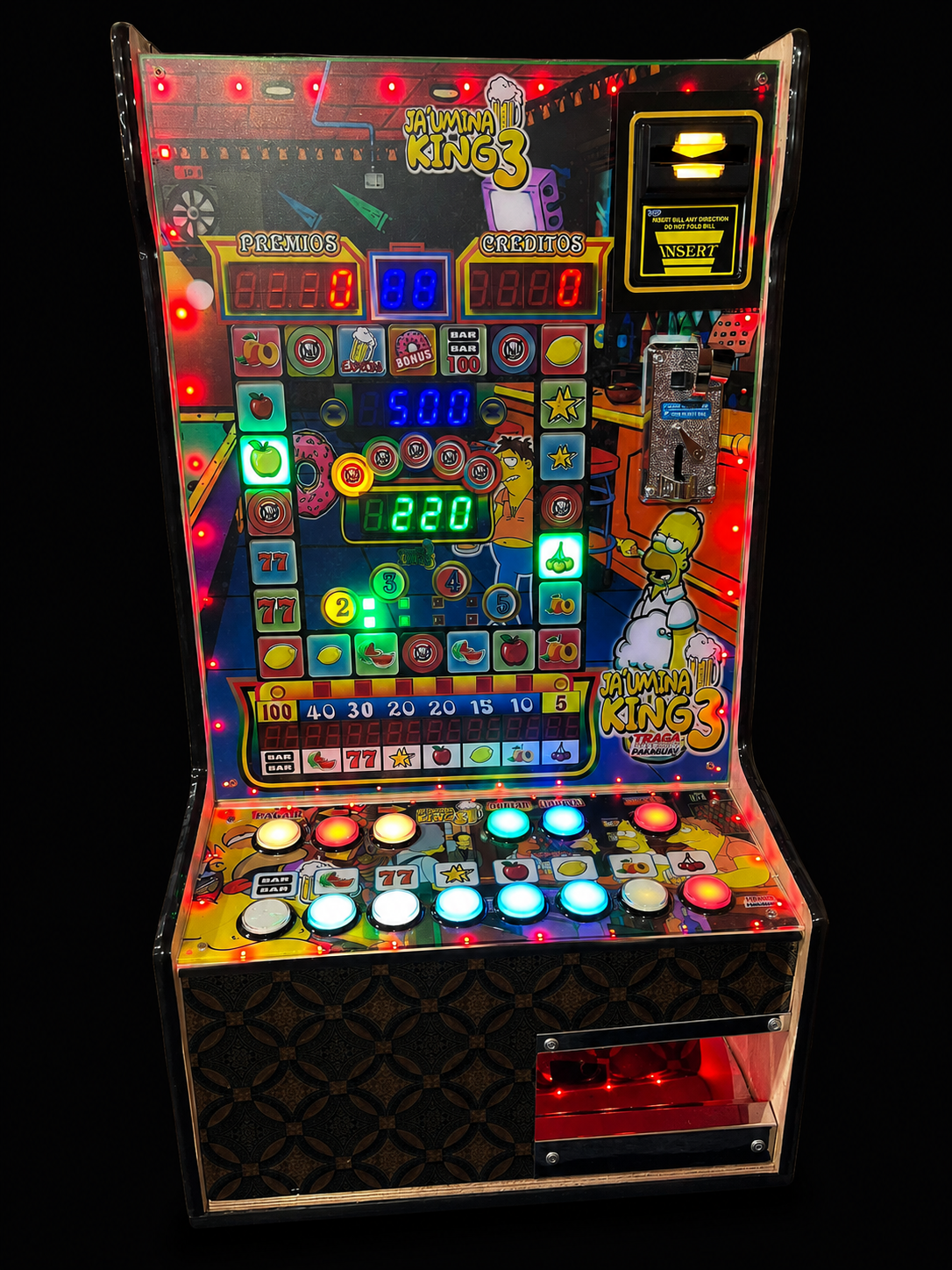 Máquina tragamonedas Ja’umina King 3